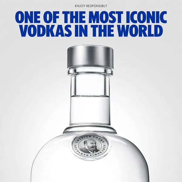 ABSOLUT VODKA 1L - Image 2