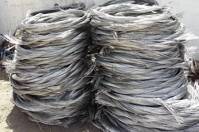 ALUMINUM WIRE SCRAP 99.99% FOR SALE