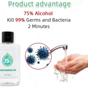 Alternative view of HAND SANITIZER GEL & SPRAY (75% ALCOHOL)