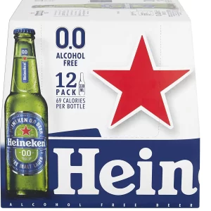 HEINEKEN 0.0 ALCOHOL FREE BEER BOTTLE 24 X 330ML