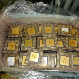 CPU CERAMIC PROCESSOR SCRAP (486 & 386 CPU SCRAP)